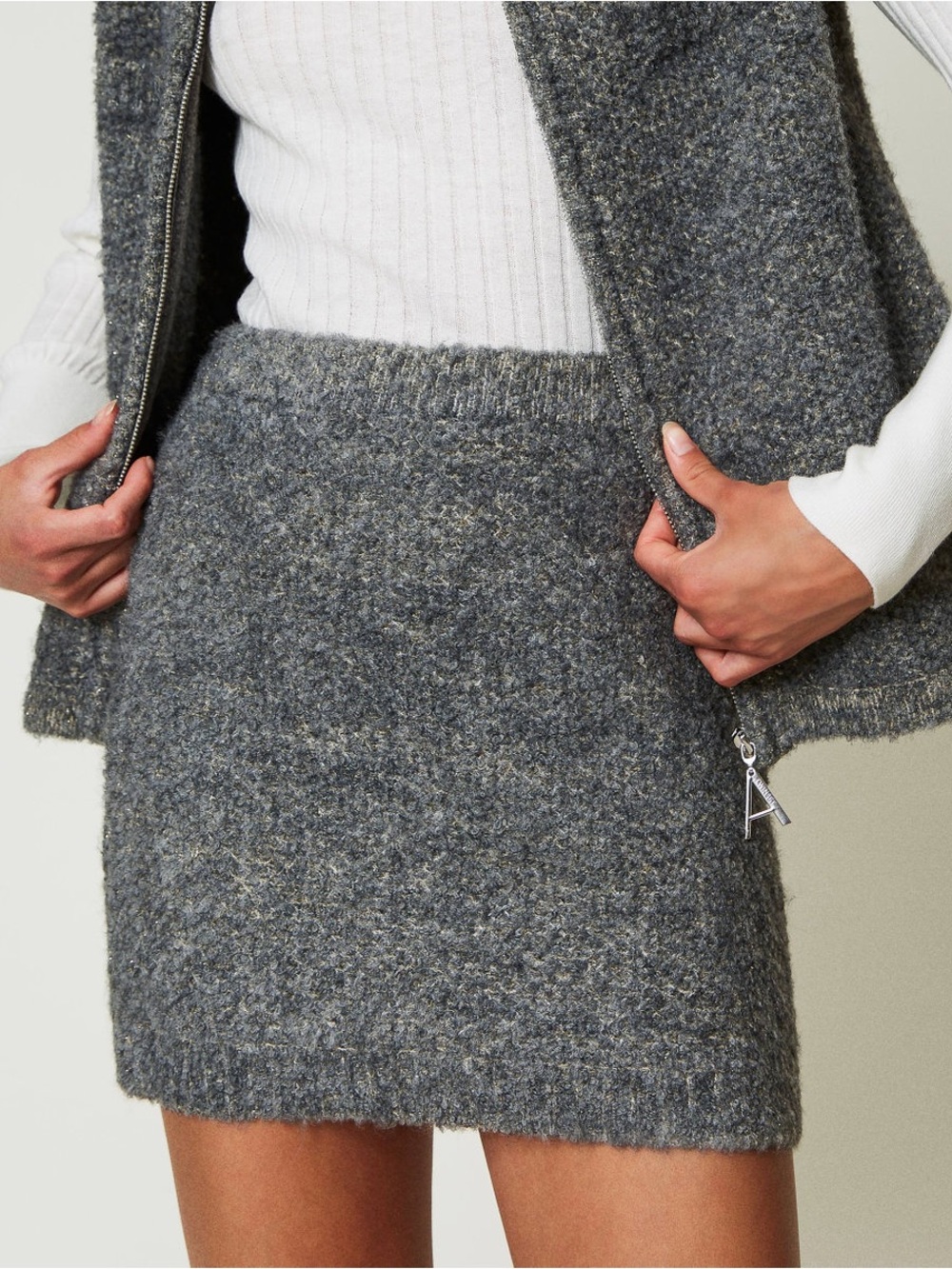 Humanoid Wool Skirt